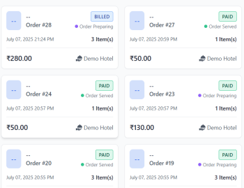 Effortless Menu Management